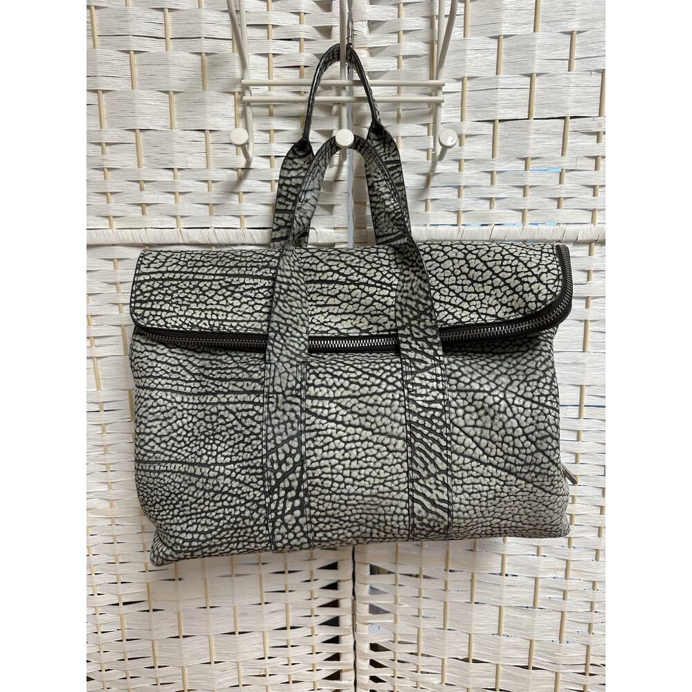 3.1 Phillip Lim Black and White Satchel